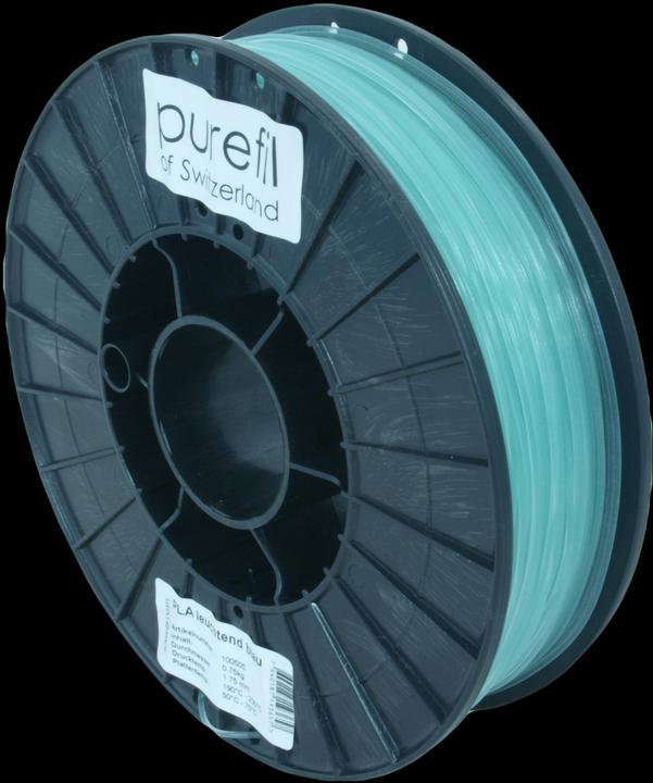 Helder blauw