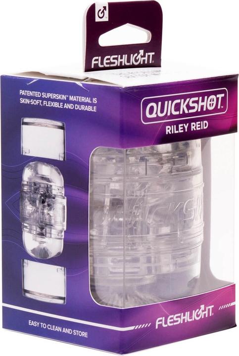Actual product image Fleshlight Quickshot Riley Reid
