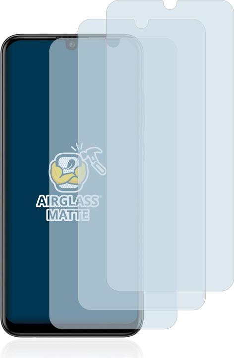 Actual product image BROTECT AirGlass Glass Matte (3 Piece, Huawei P Smart+ (2019))