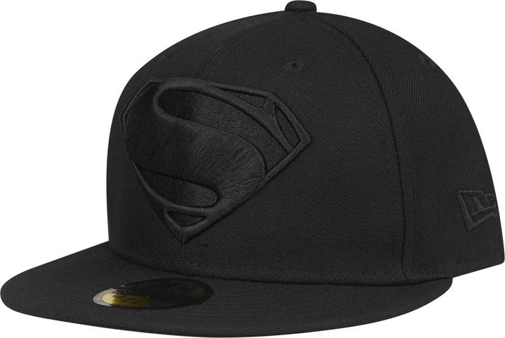 New Era 59Fifty Fitted Cap - SUPERMAN schwarz - 7 3/8