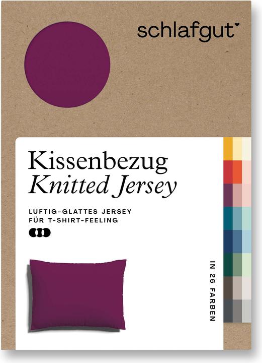 Actual product image schlafgut Knitted Jersey (Duvet cover, 60 x 80 cm)