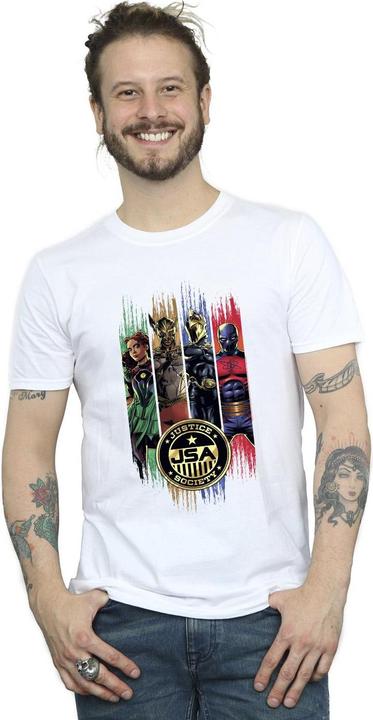 Immagine prodotto Maglietta Black Adam JSA Gold Badge Uomo (XL)