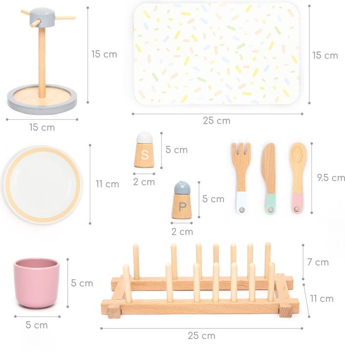 Produktbild UMU Holzgeschirr Set
