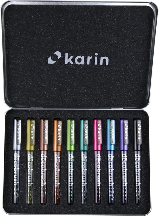 Immagine prodotto Karin Pennello Marker Pro Box in metallo (Multicolore, 10 x)