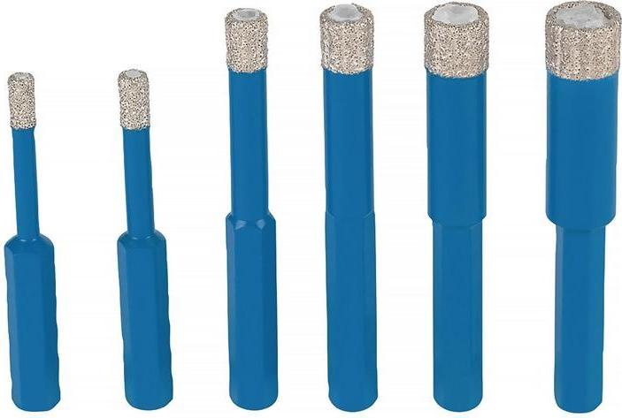 Actual product image Tyrolit Tile drilling set DDT HEX 6-piece Ø 5, 6, 8, 10, 12, 14 mm shank HEX (1.4 cm)