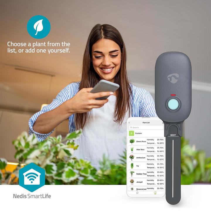 Image du produit Nedis Humidimètre de sol SmartLife