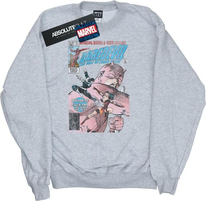Immagine prodotto Daredevil Distressed Bullseye Vs Elektra Cover Felpa Donna (S)