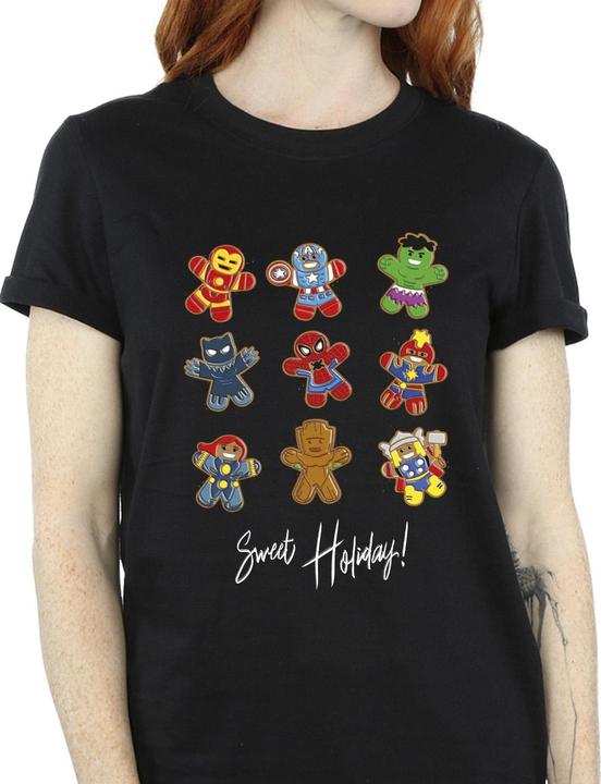 Image du produit - T-shirt GINGERBREAD AVENGERS - Femme (M)