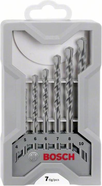 Actual product image Bosch Professional Zubehör Concrete drill set CYL-3 (4 mm, 5 mm, 6 mm, 7 mm, 8 mm, 10 mm)
