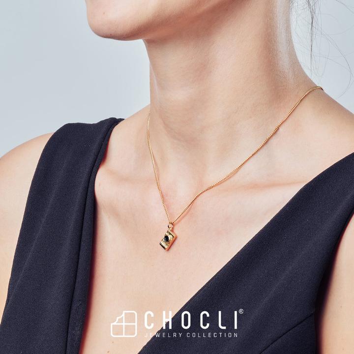 Actual product image MTM Camera Necklace (Brass, 18k Gold, 43 cm)