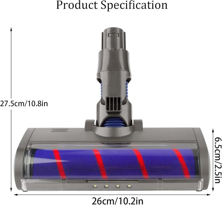 Produktbild Weile Ersatz Soft Roller Reinigungskopf für Dyson