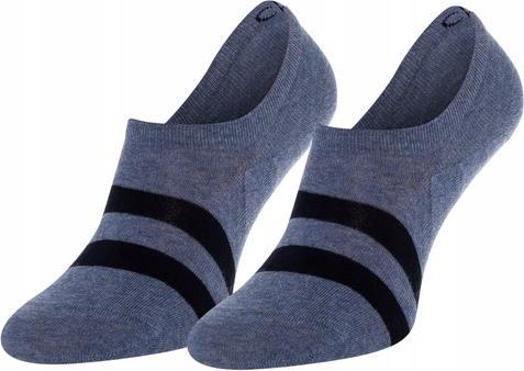 Actual product image Calvin Klein Socks Mens Liner 2p Sized Seth Socks, Blue Combo, 43/46 (43 - 46)