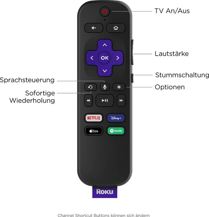 Produktbild Blaupunkt Roku SE Streaming Stick