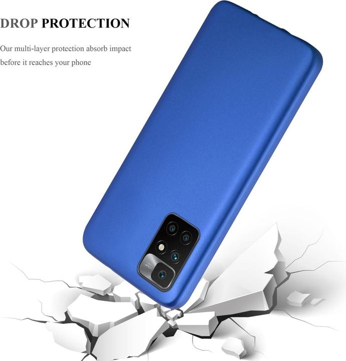 Image du produit Cadorabo TPU Matt Metallic Cover (Xiaomi Redmi 10)