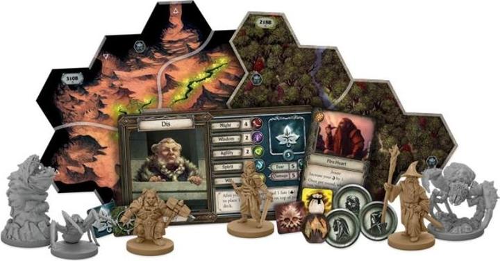 Actual product image FFG The Lord of the Rings: Journey through Middle-earth (German)