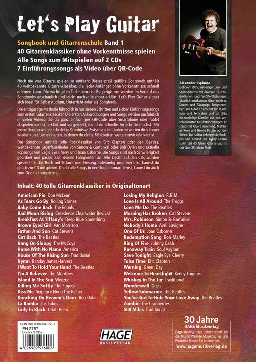 Produktbild Let's Play Guitar (Deutsch, Alexander Espinosa, 2011)