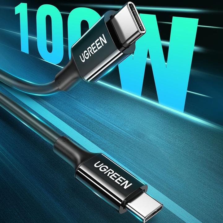 Actual product image Ugreen USB C – USB C (1 m, USB 2.0)