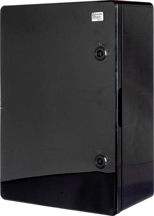 Actual product image Boxexpert BXPPABSB350500190-F01 Installation enclosure 190 x 350 x 500 ABS plastic Black 1pc. (Housing)
