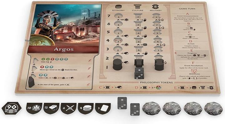 Produktbild Iello 518249 - Khora, Brettspiel, 2-4 Spieler, ab 14 Jahren (DE-Ausgabe) (Deutsch)