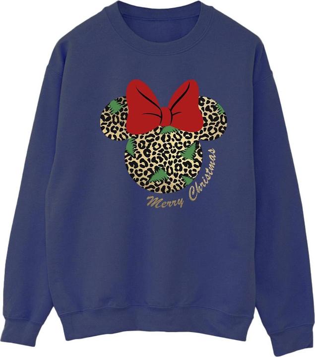 Image du produit Disney - Sweat MINNIE MOUSE LEOPARD CHRISTMAS - Femme (XL)