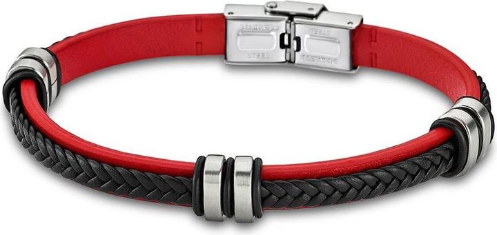 Image du produit Lotus Style - Bracelet en cuir pour homme LS1829-2 / 3 (M) (22 cm, Acier inoxydable, Cuir)