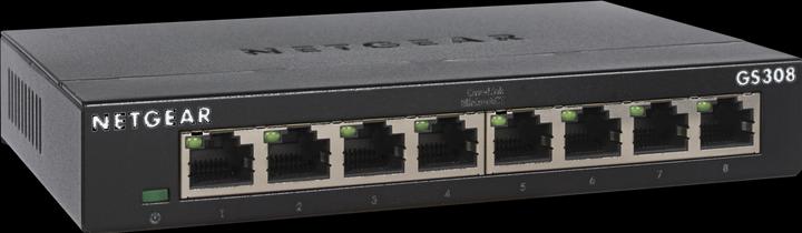 Netgear GS308-300PES (8 Ports)