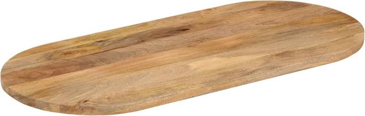 Produktbild VidaXL Tischplatte Holzplatte Massivholzplatte 80x40x3,8cm Oval Massivholz Mango