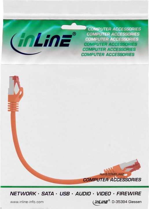 Actual product image InLine Patch cable (S/FTP, CAT6, 0.25 m)