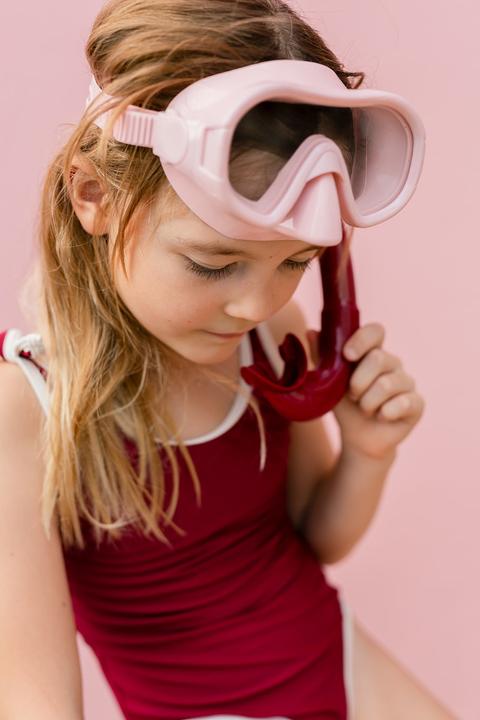 Produktbild Petites Pommes Schnorchelset Betty, Rose/Ruby
