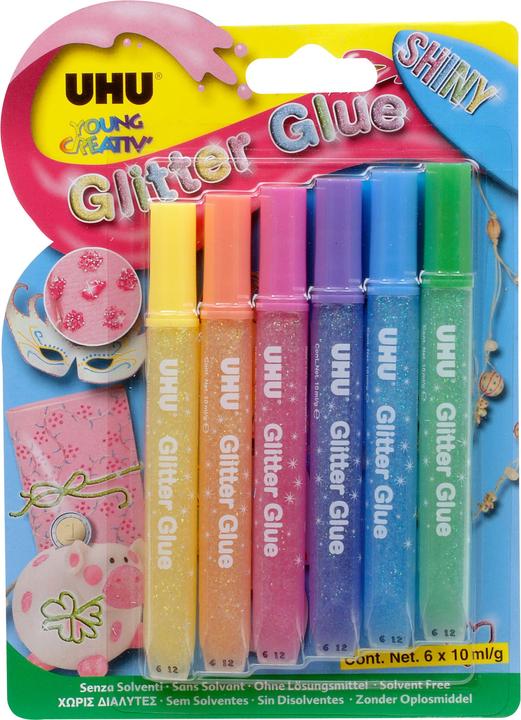 Produktbild UHU Glitzerklebstifte (107 g, 10 ml)