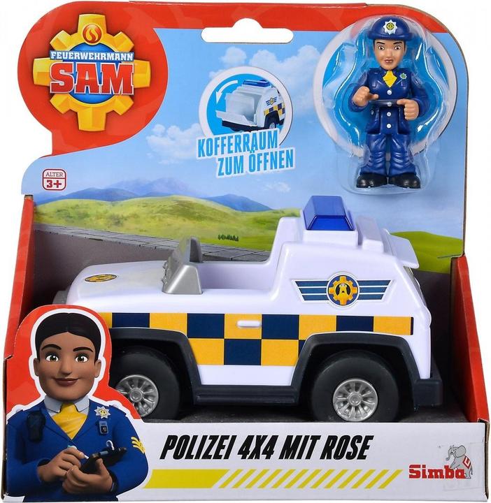 Image du produit Simba Fireman Sam Police Jeep 4x4 mini