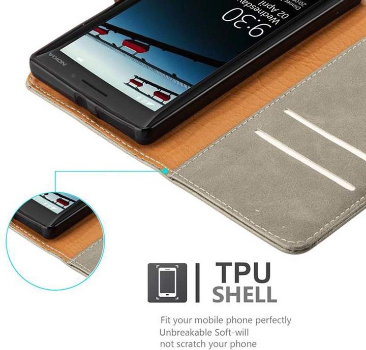 Productafbeelding Cadorabo Boek Luxe Omslag (Nokia Lumia 930, Nokia Lumia Icoon 929)