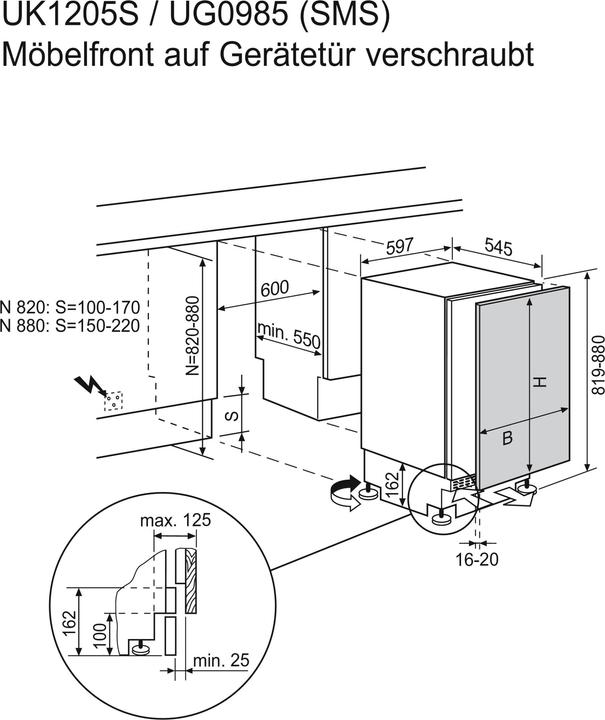 Produktbild Electrolux UK1205SR (187 l)