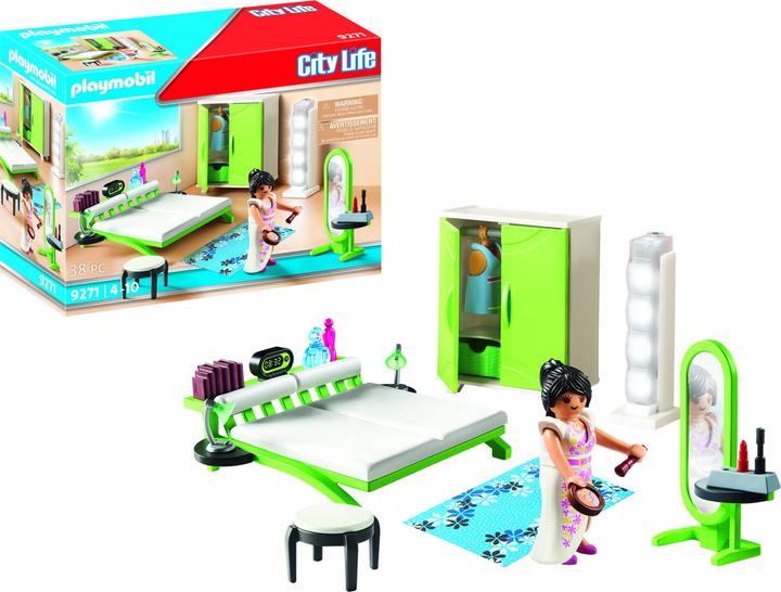 Produktbild Playmobil Schlafzimmer (9271, Playmobil City Life)