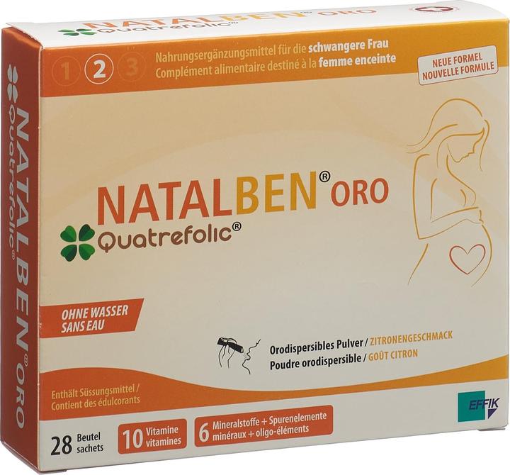 Produktbild Natalben ORO Btl 28 Stk (28 Stück, Pulver, 76 g)