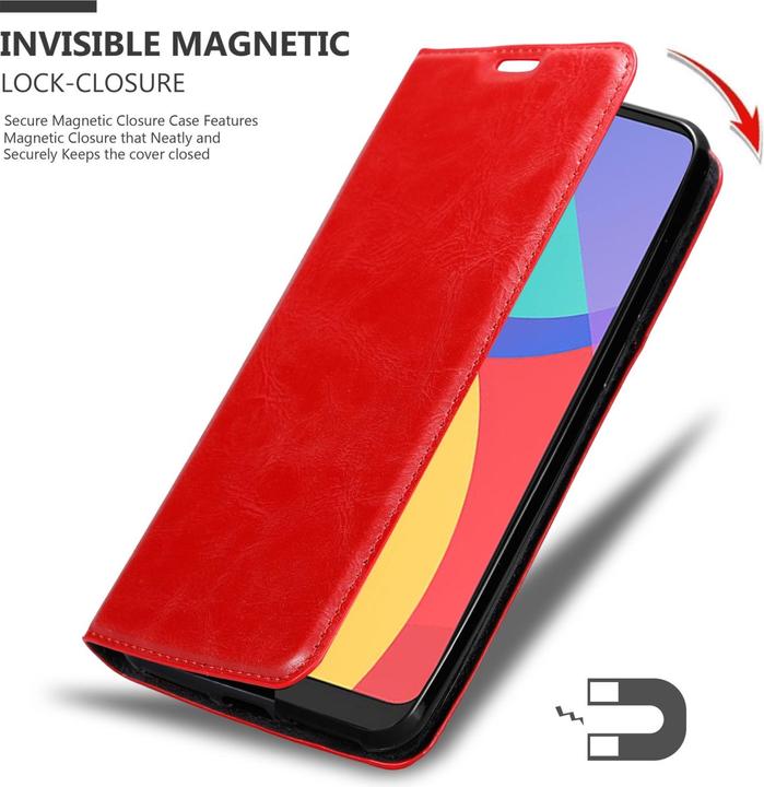 Produktbild Cadorabo Book Invis. Magnet Hülle (Alcatel 1S (2021))