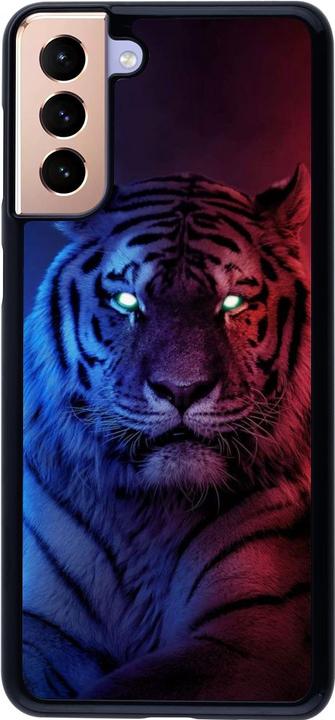 Produktbild PhoneLook Hülle Tiger Blue Red (Samsung Galaxy S21+ 5G)