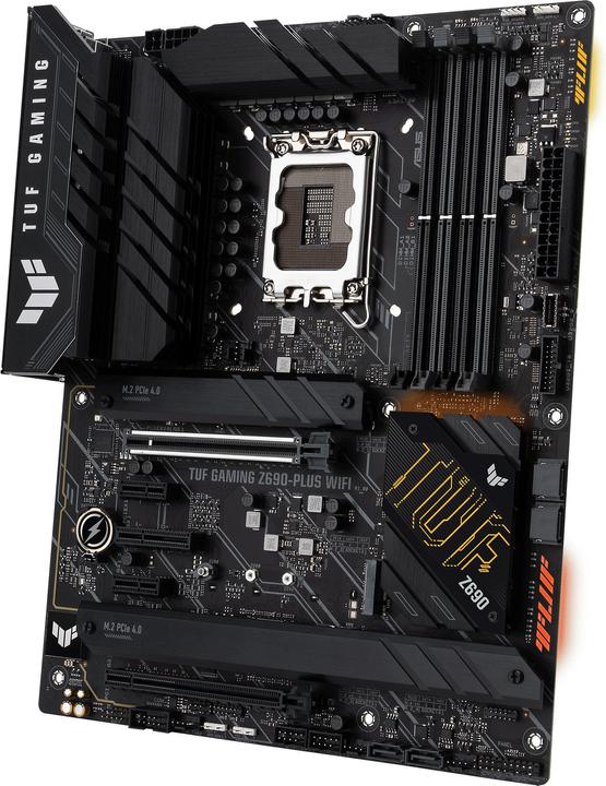 Image du produit ASUS TUF GAMING Z690-PLUS WIFI (LGA 1700, Intel Z690H, ATX)