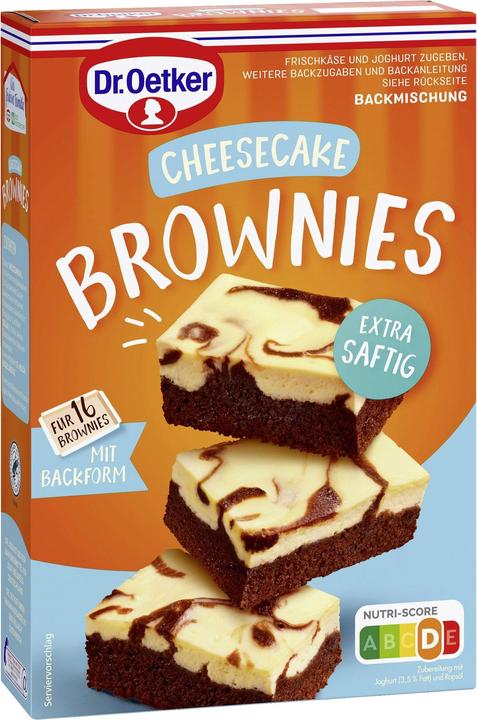 Immagine prodotto Dr. Oetker Brownies al formaggio (446 g)