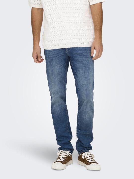 Actual product image Only & Sons ONSLOOM Low Waist Slim Fit Jeans Slim Fit Jeans (W31/L30)