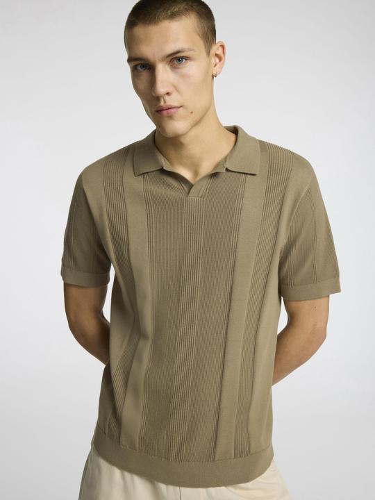 Actual product image Selected Homme Kurzarm Polohemd aus Strick (S)