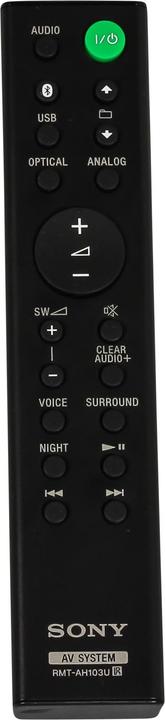 Produktbild Sony RMT-AH103U (Gerätespezifische Fernbedienung)