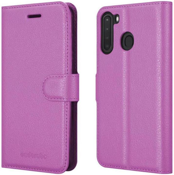 Actual product image Cadorabo Book with stand function cover (Samsung Galaxy A21)