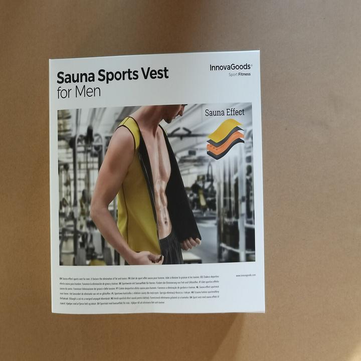 Actual product image JTI Sports waistcoat with sauna effect, men - size XL (XL)