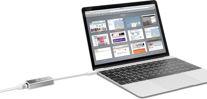 Immagine prodotto j5Create Da USB-C A Gigabit Ethernet (USB-C, RJ45 (1x))