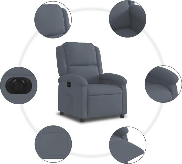 Produktbild VidaXL Relaxsessel Elektrisch Samt