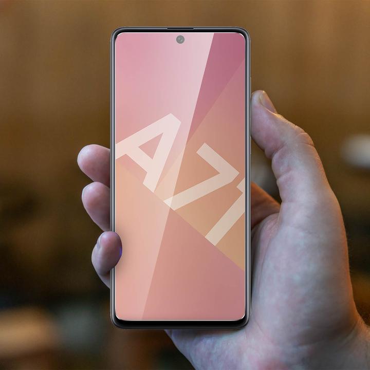 Produktbild Avizar Kristallklare Folie, Glas-Displayschutz (1 Stück, Samsung Galaxy A71)