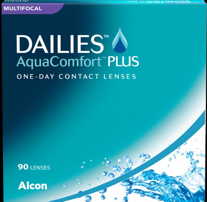 Actual product image Dailies AquaComfort Plus Multifocal 30 (30 Piece, Daily lens, Multifocal)