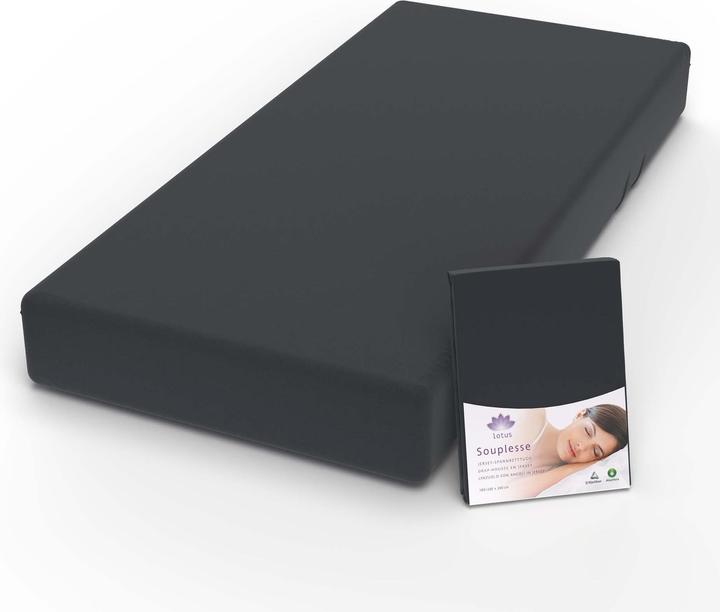 Image du produit Lotus Bettwaren Drap-housse en jersey Souplesse (100 x 200 cm, 90 x 190 cm, 90 x 200 cm)