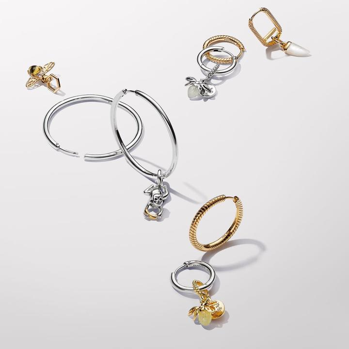 Produktbild Pandora Moments 40 mm Charm Ohrringe (Sterlingsilber)